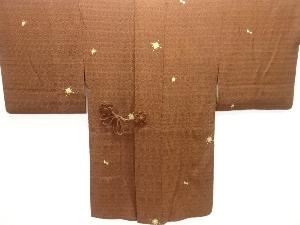 ふくれ織　変わり菱模様ロング道中着